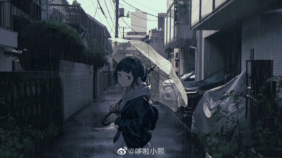 画师微博：哆啦小熙