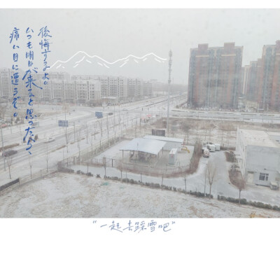 2021年北京的第一场雪 