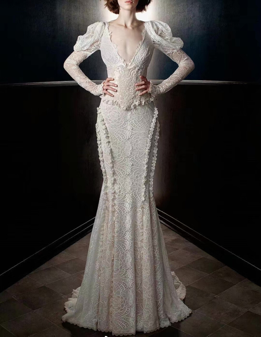 Galia Lahav “Victorian Affinity” S/S 2018 ​​​​ 圣洁白裙 ​​​