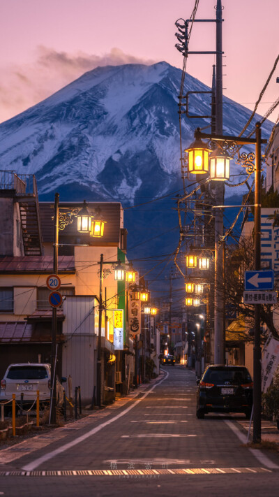 壁纸 富士山
