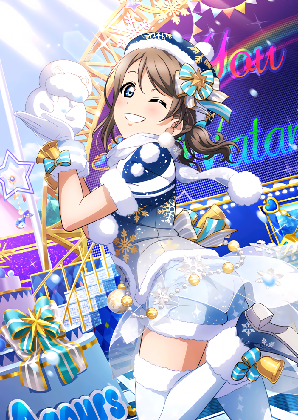 Love live sunshine！！冬日舞台 卡牌去框 渡边曜 觉醒