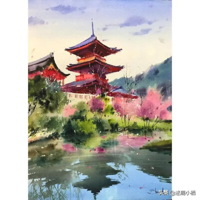 水彩风景