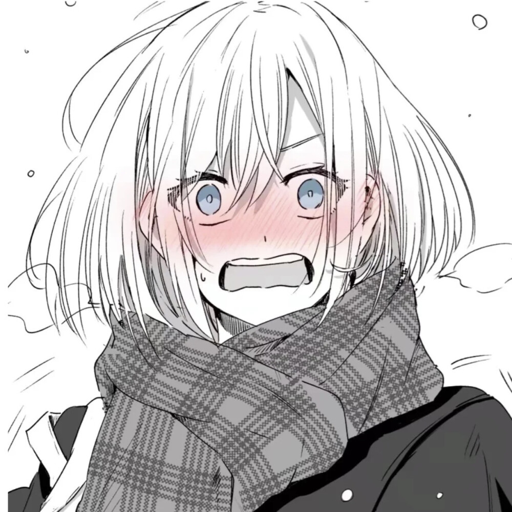 可爱黑白女生头像漫头色气1评论11更多