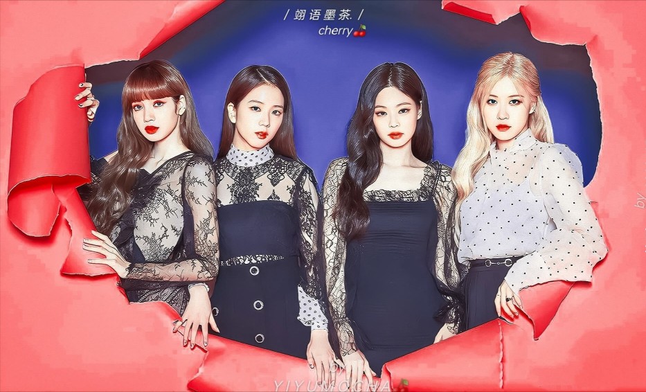 blackpink壁纸，图源快手