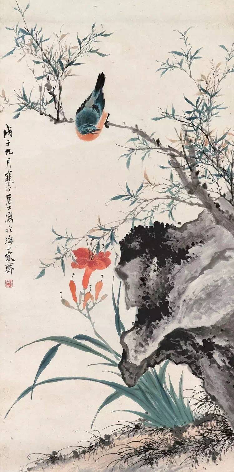 江寒汀花鸟画
山水图 花鸟 人物 动物 工笔 写意 详细介绍请关注新浪微博@国画热 你我暮年，闲坐庭院，云卷云舒听雨声，星密星稀赏月影，花开花落忆江南，你话往时，我画往事。新浪微博同名@电影热 @西画热 求关注o ^_-