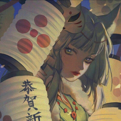 动漫女头 紫色 高冷 御