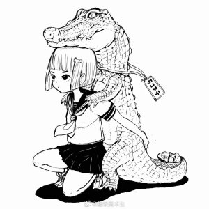 黑白