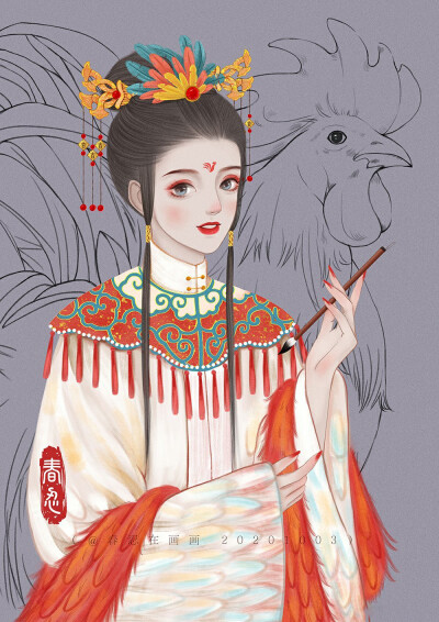 十二生肖女古风美女超好看