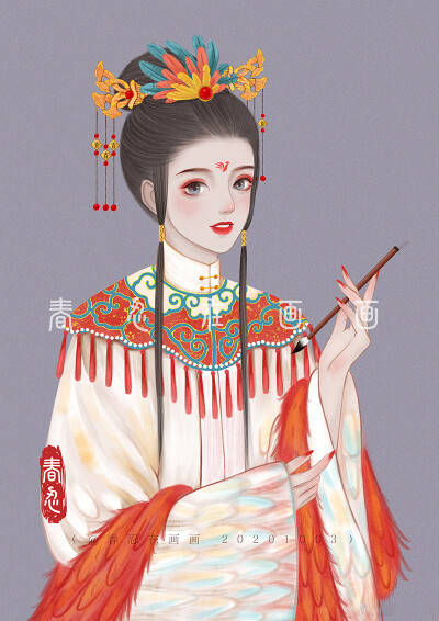 十二生肖女古风美女超好看