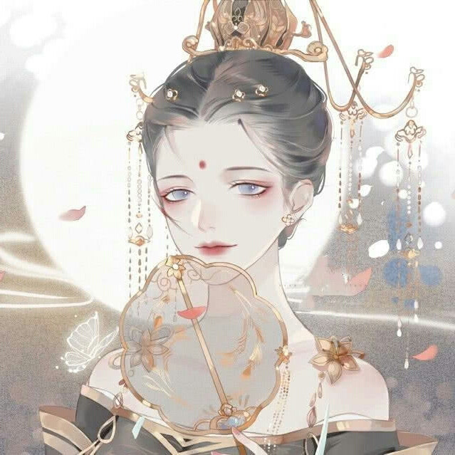 古风美女超好看文艺优质女头