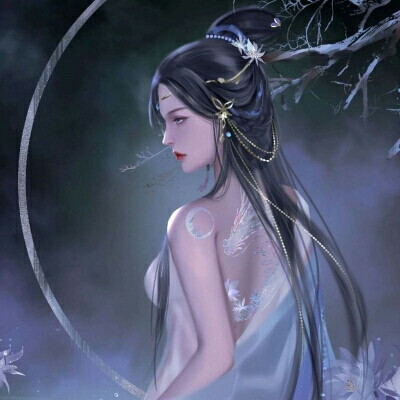 古风美女超好看文艺优质女头