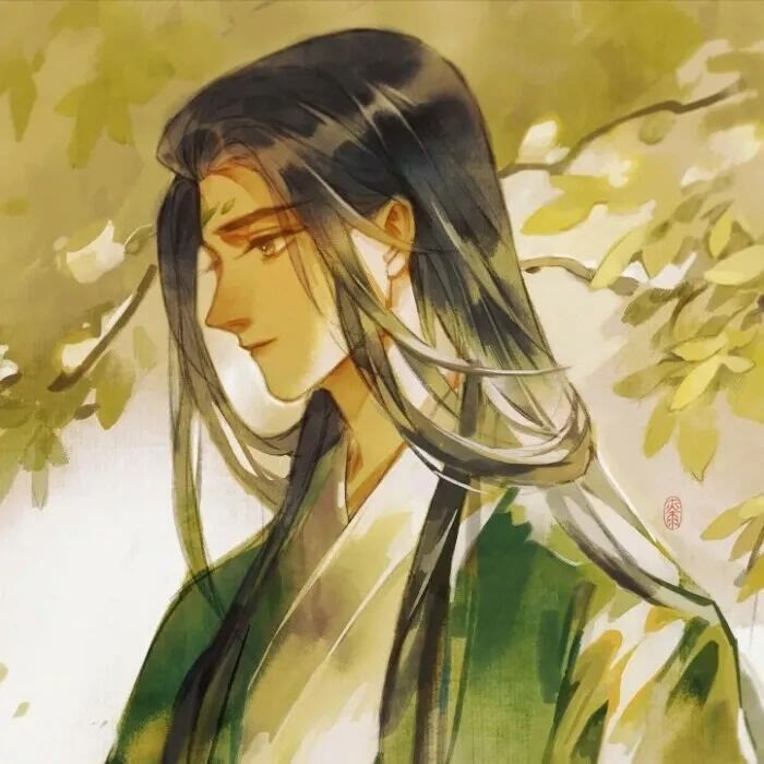 古风美男优质男头剑客少年