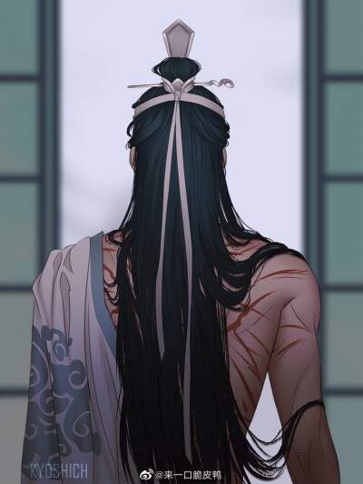 #魔道祖师##漫画#
戒鞭之痛，不及心痛
twi：Kyoshich ​​​