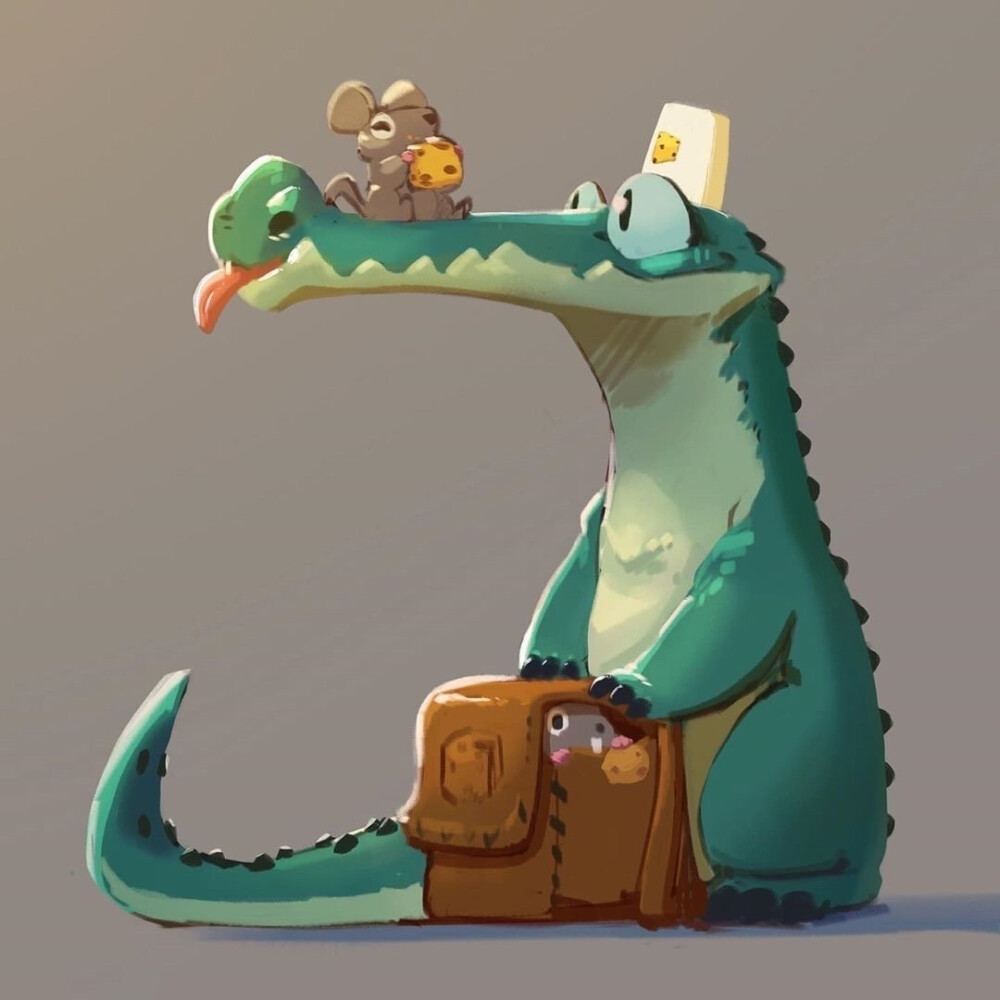 插画，插画师thefireseal ​