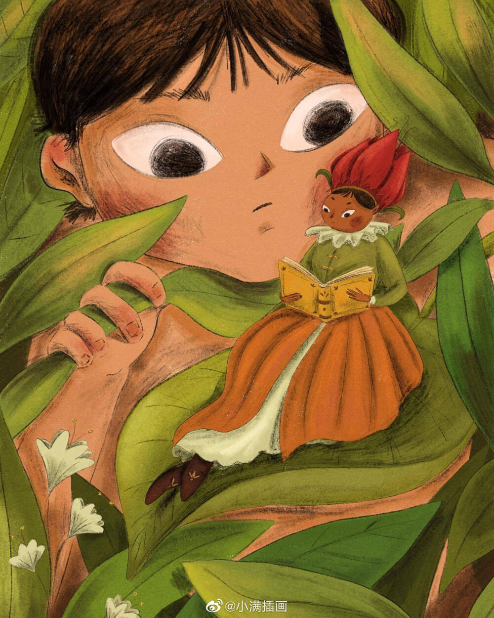 儿童画 壁纸 头像 手绘 板绘 插画