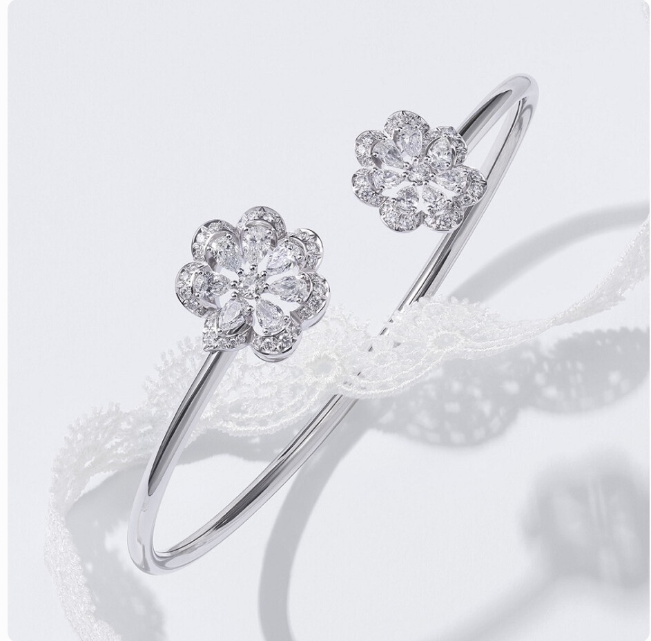Chopard 推出 Precious Lace 系列：钻石蕾丝艺术