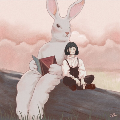 情侣头像
画师：吃肉橙子