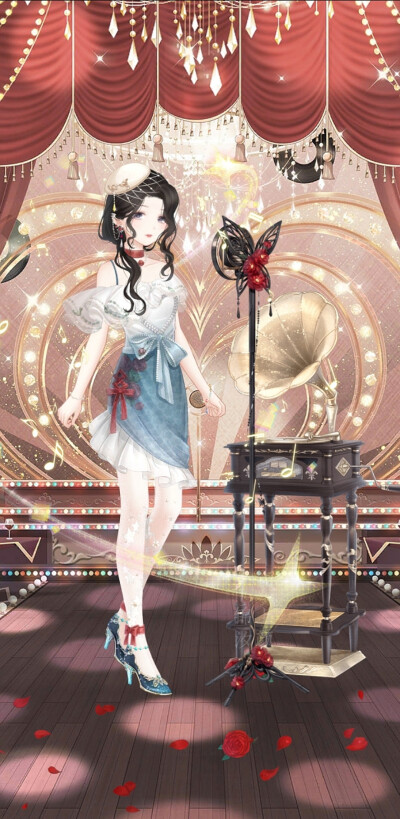 「汐颜の搭配」瑰丽盛放