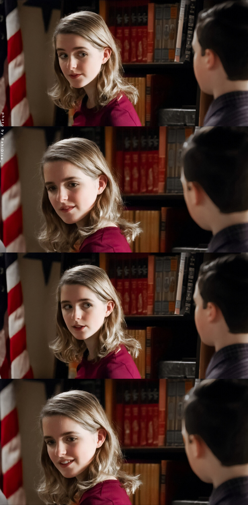 Mckenna Grace
|Young Sheldon|
//叛 逆 少 女 ????
（轉(zhuǎn)自微博@Atosiliya）