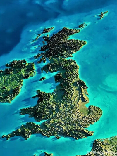 英国地形图