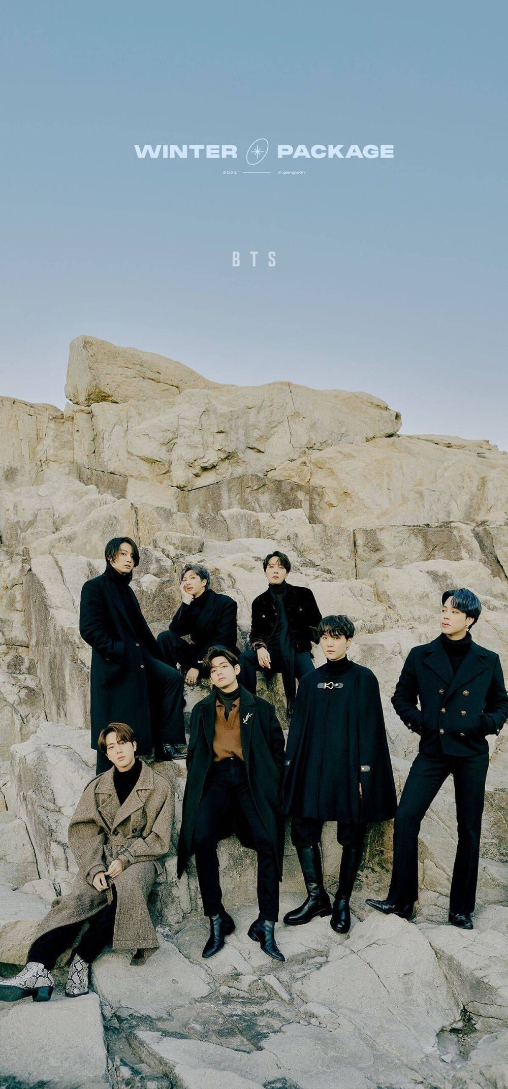 防弹少年团bts 2021 winter package 冬日壁纸