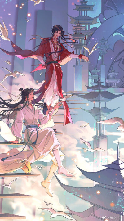 #原耽# #天官赐福#
天官赐福花怜情头，抱图请吱声啊 ​​~