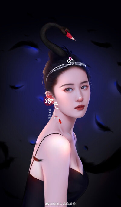 微博：绘美人睿麻手绘 禁止盗图二改 转载注明出处 赵丽颖 Angelababy 鹿晗 杨幂 迪丽热巴 陈乔恩 王源 王俊凯 刘诗诗 张馨予 范冰冰 舒畅 邓紫棋 罗晋 刘亦菲 毛晓彤 唐嫣 鞠婧祎 李沁 关晓彤 宋祖儿 吴宣仪 程潇…