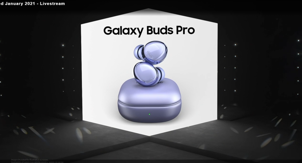 Galaxy Buds Pro耳机 紫罗兰色