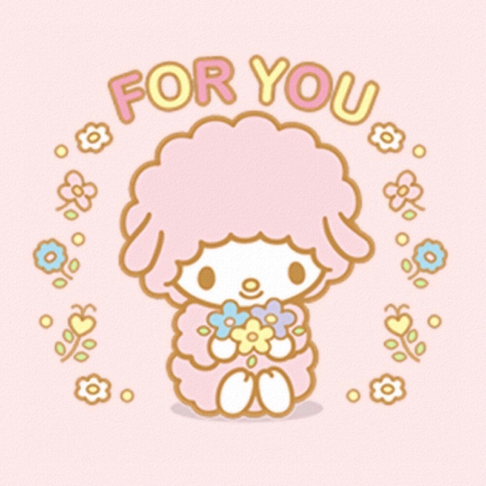 三丽鸥小绵羊可爱头像