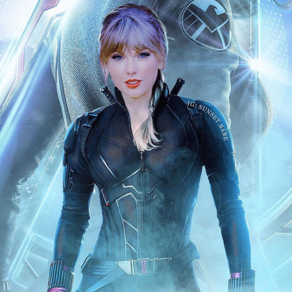 Taylor Swift as Natasha Romanoff aka “Black Widow”
by sunset.babe