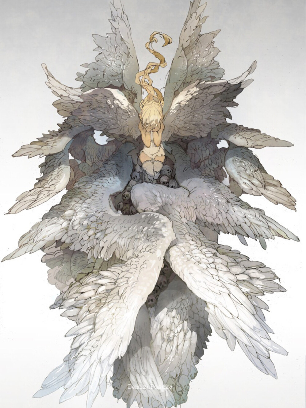 天使
翅膀
萝莉
素材
插画