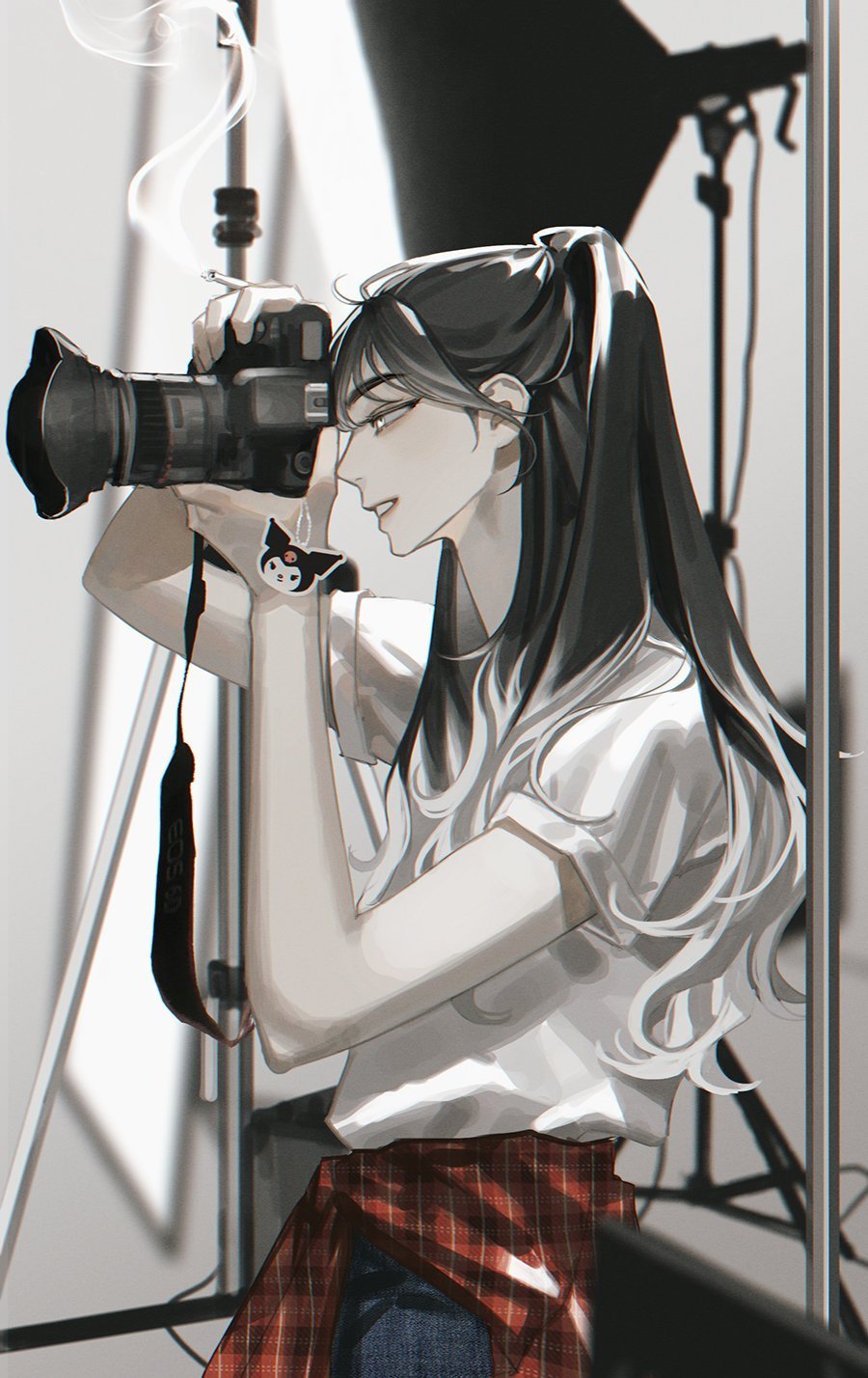 #少女成双# 照相
画师：twi：eriol_S2