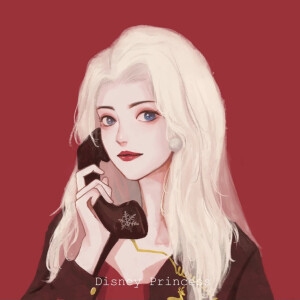 迪士尼公主头像