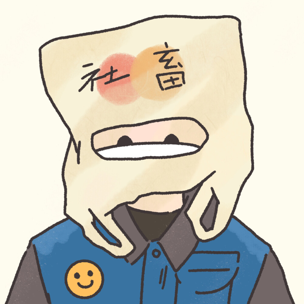 男生头像｜城市戴口罩的通勤日常画师：豫源Azure