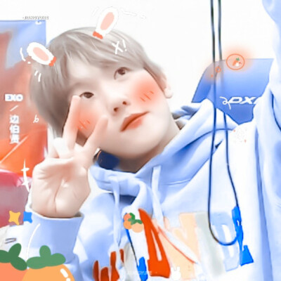  嘟嘟嘟，今日份照片桑.
·边伯贤/许祎/原江宥祁/贴纸八月樱花漫千山