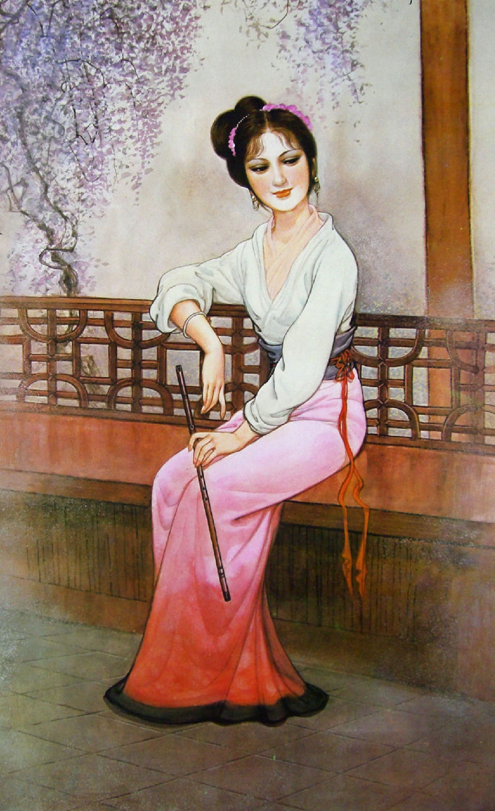 施福国仕女画