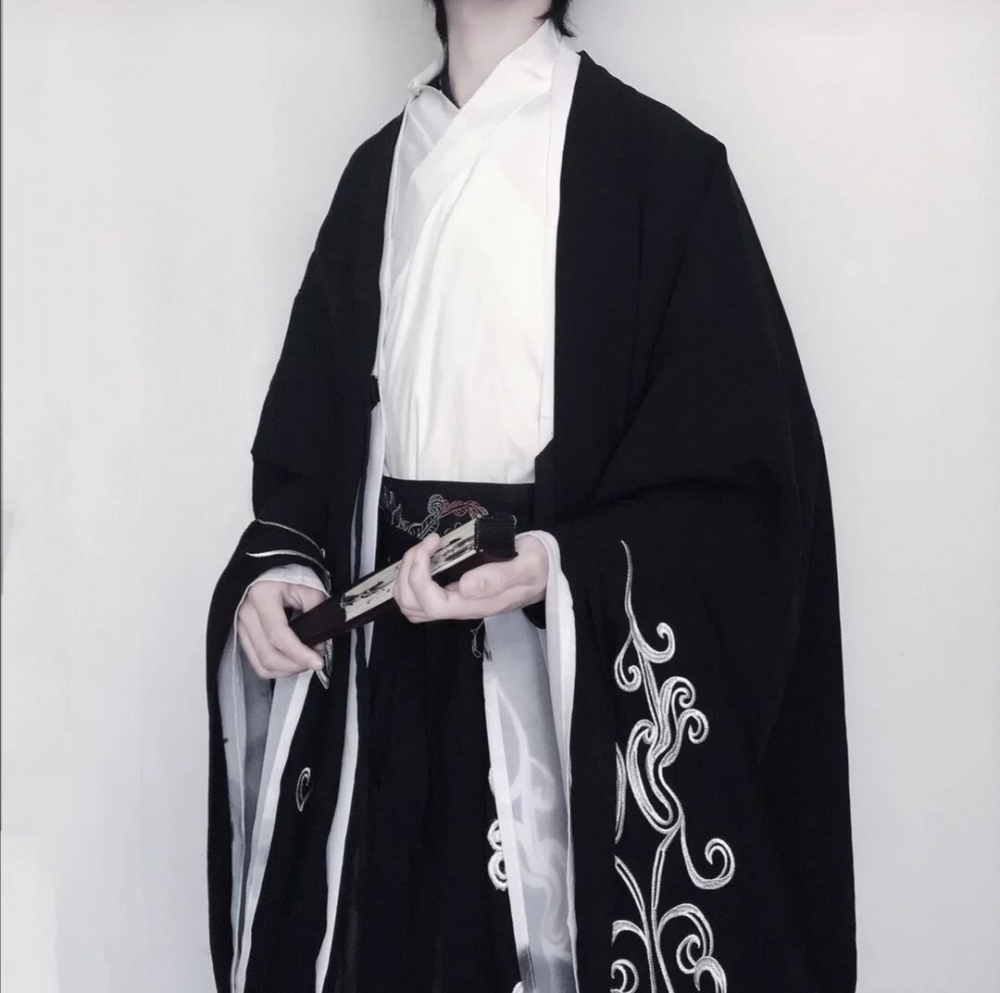 古风真人男头