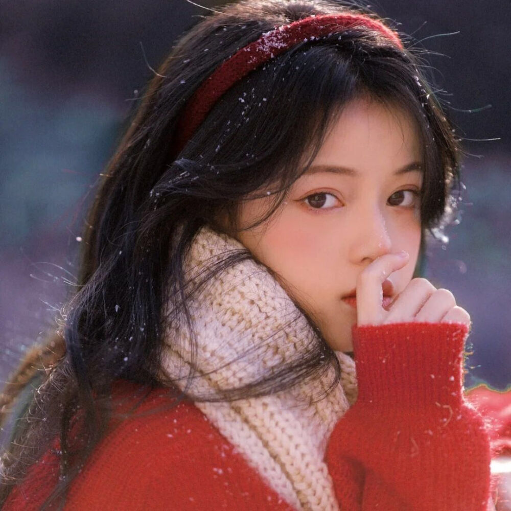 喜庆女头～
小年快乐～