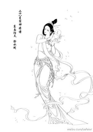 古风线描
画师见水印