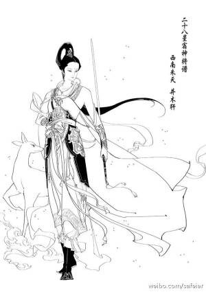 古风线描
画师见水印