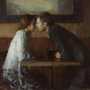 油画中的恋人 艺术家ron hicks - 高清图片,堆糖,美图壁纸兴趣社区