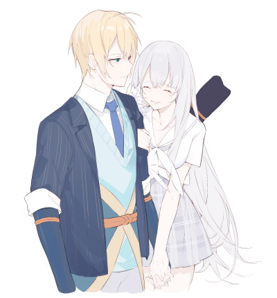 ＃刀剑乱舞＃ 山姥切国广&山姥切长义
画师：Mi'yuki