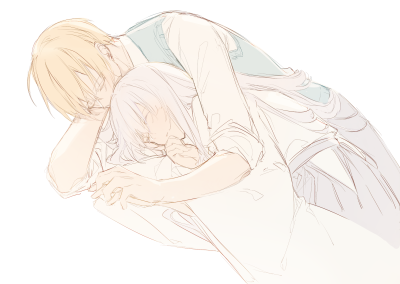 ＃刀剑乱舞＃ 山姥切国广&山姥切长义
画师：Mi'yuki