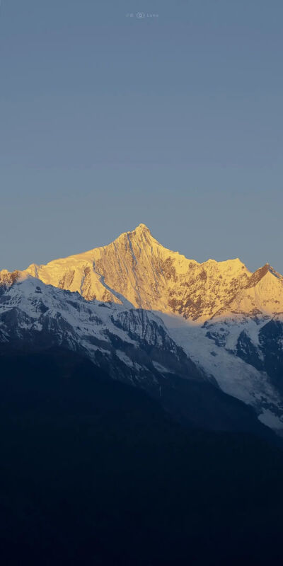 神仙壁纸，蓝色系壁纸，风景壁纸，雪山壁纸，QQ背景图，微信背景图