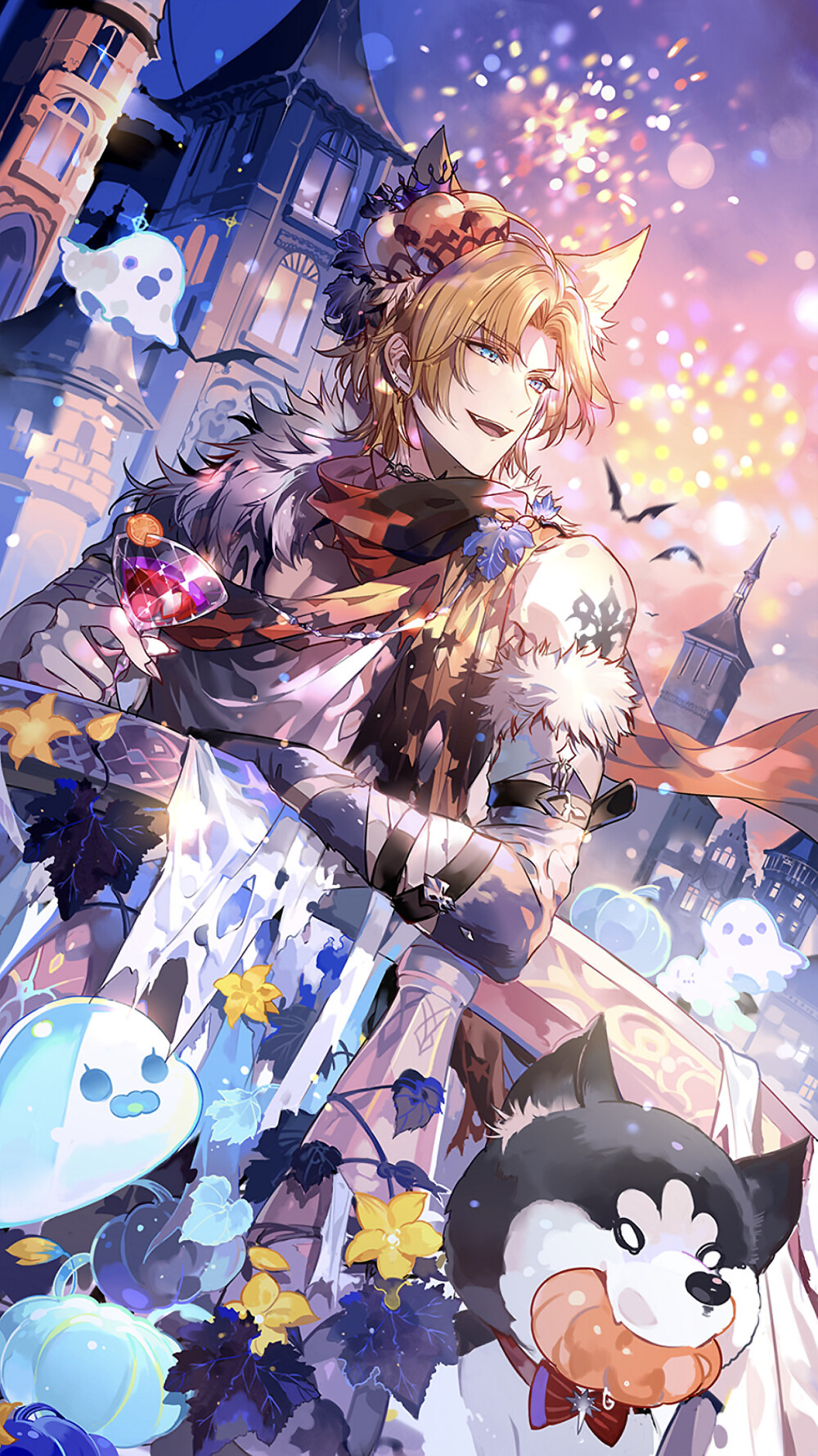 时空中的绘旅人 罗夏 【暗夜圆舞】 高清壁纸