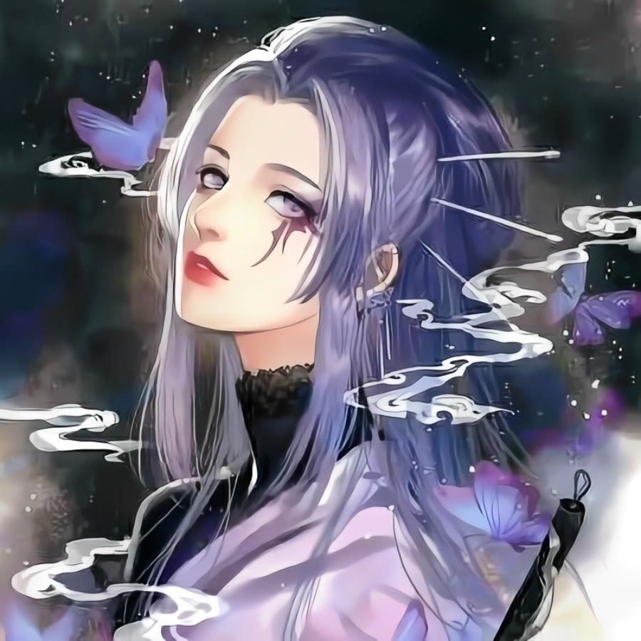 紫色系头像