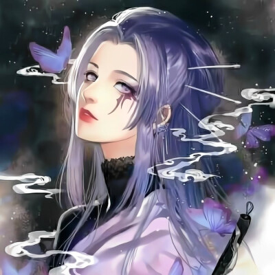 紫色系头像