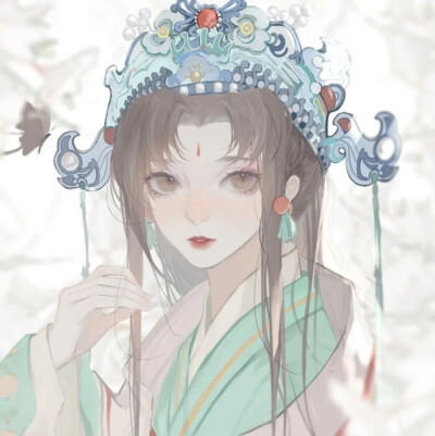 动漫古风女头