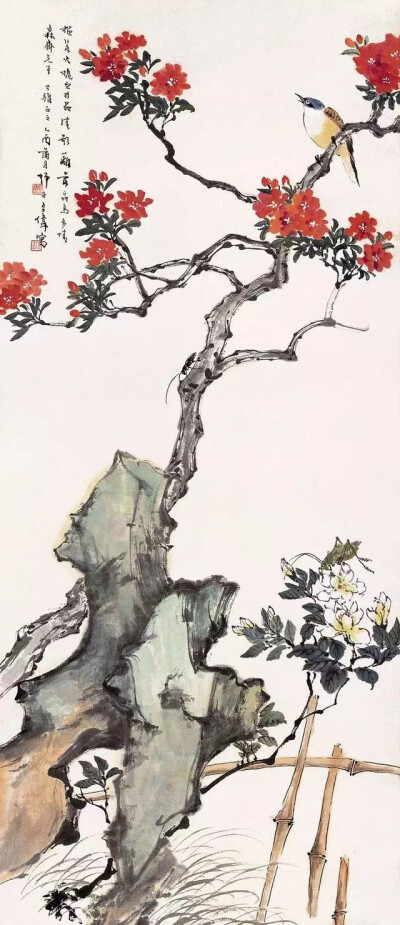 王师子作品欣赏
王师子（1884—1950年）原名伟，字师梅，四十岁后改名师子，一度寄居上海麦加里，因谐音别署墨稼居士。历任上海美专、中国艺专、新华艺专等国画教授。治艺谨严，擅画花、鸟、鱼、虫，注重写生。 ​​