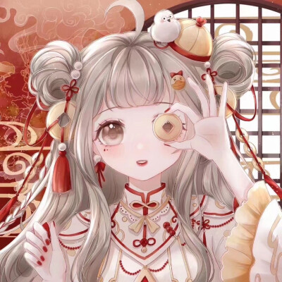 古风女头 新年快乐（六月）